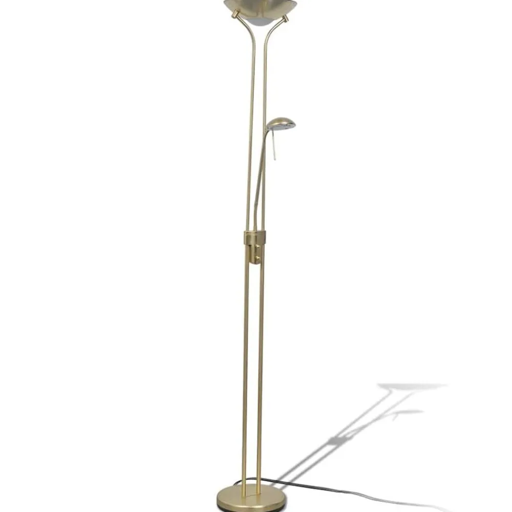 Luminaires-vidaXL Lampadaire à LED à éclairage réglable 23 W