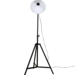 Luminaires-vidaXL Lampadaire 25 W 61x61x90/150 cm E27 Blanc