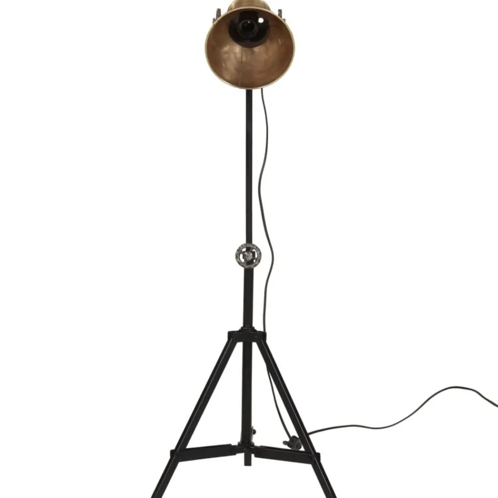 vidaXL Lampadaire 25 W antique 35x35x65/95 cm E27