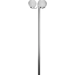 vidaXL Lampadaire de jardin 3 lampes 220 cm