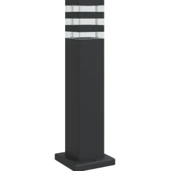 vidaXL Lampadaire d'extérieur noir 50 cm aluminium