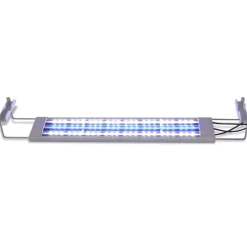 Articles Pour Animaux De Compagnie-vidaXL Lampe à LED pour aquarium 50-60 cm aluminium IP67