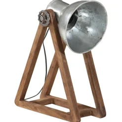 Luminaires-vidaXL Lampe de bureau 25 W vintage 30x17x40 cm E27 Argent