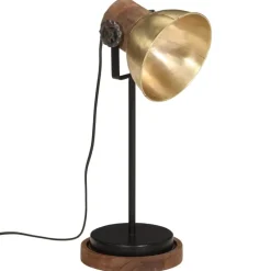 vidaXL Lampe de bureau 25 W antique 17x17x50 cm E27