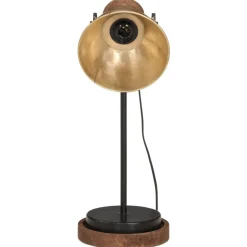 vidaXL Lampe de bureau 25 W antique 17x17x50 cm E27