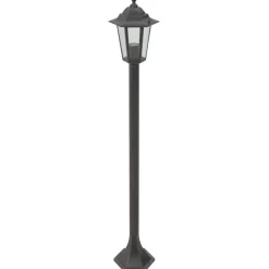 vidaXL Lampe de jardin à piquet 6 pcs E27 110 cm Aluminium