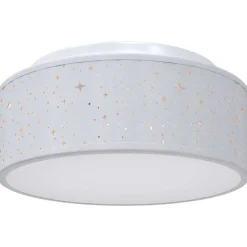 vidaXL Lampe de plafond 30 x 30 x 13,5 cm tissu