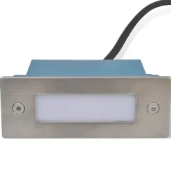 Luminaires-vidaXL Lampe d'escalier encastrée à 2 LED 44x111x56 mm