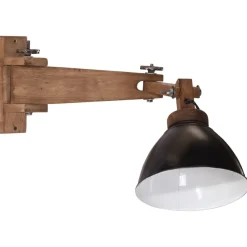 Luminaires-vidaXL Lampe murale 25 W E27 Noir