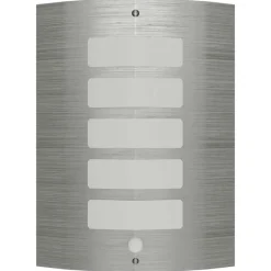 vidaXL Lampe murale avec capteur de mouvement Acier inoxydable