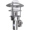 Luminaires-vidaXL Lampe murale de patio Acier inoxydable