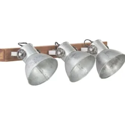 Luminaires-vidaXL Lampe murale industrielle é 65x25 cm E27 Argent