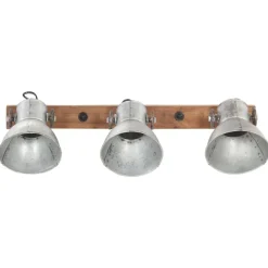Luminaires-vidaXL Lampe murale industrielle é 65x25 cm E27 Argent
