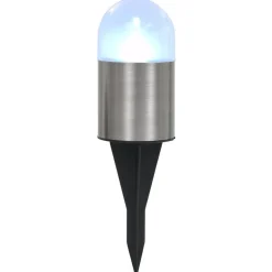 Luminaires-vidaXL Lampe solaire au sol 12 pcs Lumières LED blanches