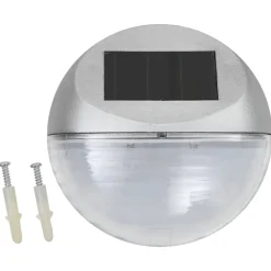 vidaXL Lampe solaire murale à LED d'extérieur 12 pcs Rond é
