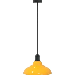 vidaXL Lampe suspendue réglable hauteur E27 Ø31cm métal