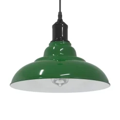 vidaXL Lampe suspendue réglable hauteur E27 Ø 31cm métal