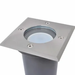 vidaXL Lampes au sol à LED d'extérieur 3 pcs carré