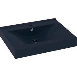 vidaXL Lavabo avec trou de robinet 60x46 cm Céramique