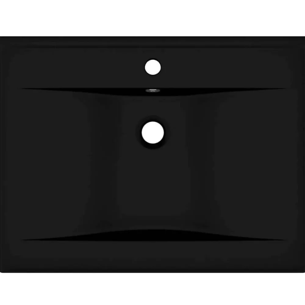 vidaXL Lavabo avec trou de robinet 60x46 cm Céramique