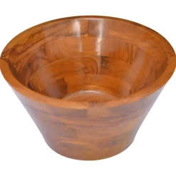 vidaXL Lavabo Bois de teck massif Φ40x20 cm