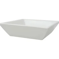 Plomberie-vidaXL Lavabo carrée Céramique 41,5 x 41,5 x 12 cm Blanc