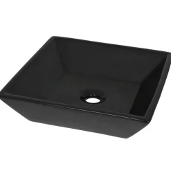 vidaXL Lavabo Céramique carré 41,5 x 41,5 x 12 cm