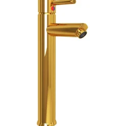 Plomberie-vidaXL Lavabo de bain avec robinet et drain à poussoir Verre trempé
