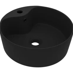 vidaXL Lavabo de luxe avec trop-plein 36x13 cm Céramique