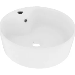 vidaXL Lavabo de luxe avec trop-plein 36x13 cm Céramique