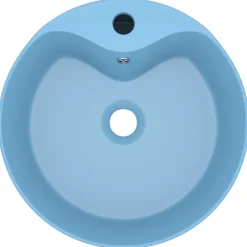 vidaXL Lavabo de luxe avec trop-plein 36x13cm Céramique