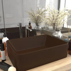 vidaXL Lavabo de luxe 41x30x12 cm Céramique