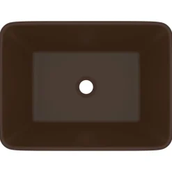 vidaXL Lavabo de luxe 41x30x12 cm Céramique