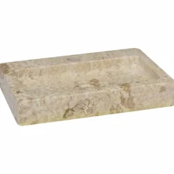 Plomberie-vidaXL Lavabo mural crème 38x24x6,5 cm marbre Cr&egrave;me