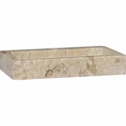 Plomberie-vidaXL Lavabo mural crème 38x24x6,5 cm marbre Cr&egrave;me