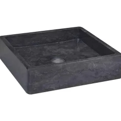 vidaXL Lavabo 40x40x10 cm Marbre