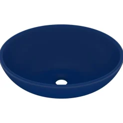 vidaXL Lavabo ovale de luxe 40x33 cm Céramique