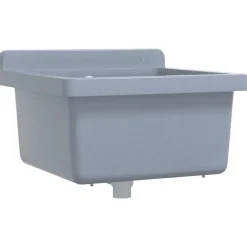 vidaXL Lavabo pour montage murale 40x40x24 cm résine