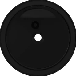vidaXL Lavabo rond Céramique 40 x 15 cm