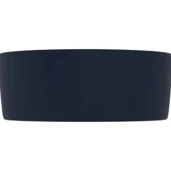 vidaXL Lavabo rond de luxe 40x15 cm Céramique