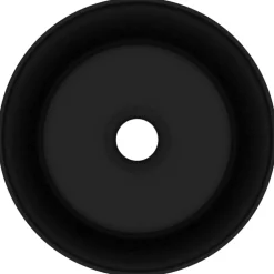 vidaXL Lavabo rond de luxe 40x15 cm Céramique