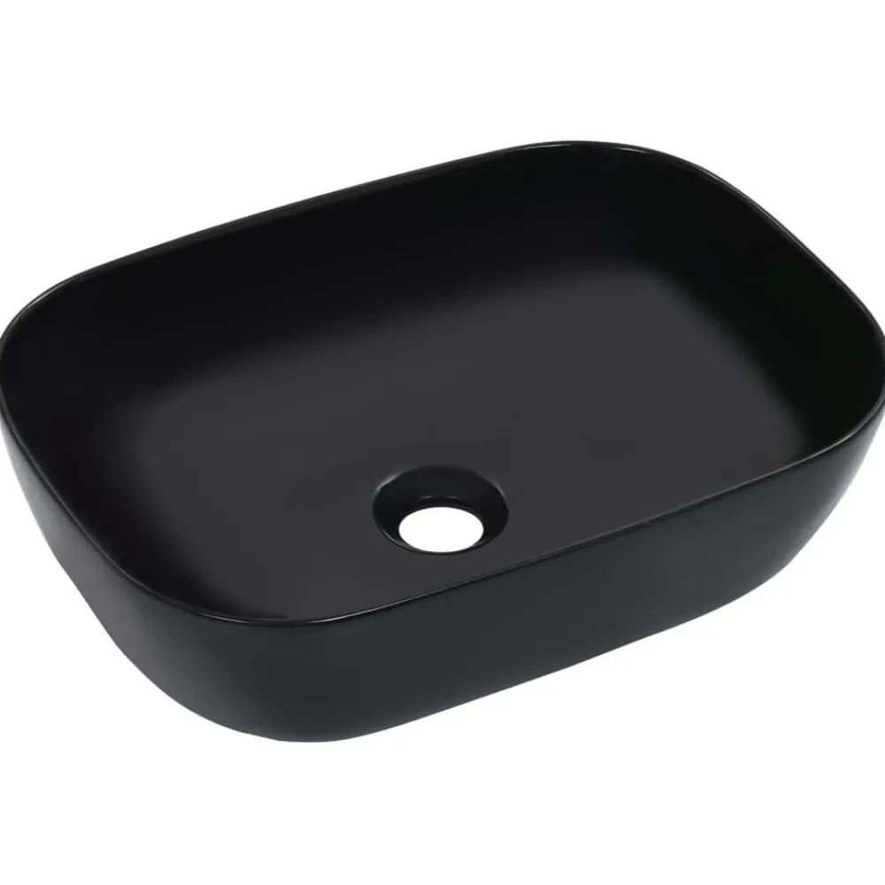 vidaXL Lavabo 45,5x32x13 cm Céramique