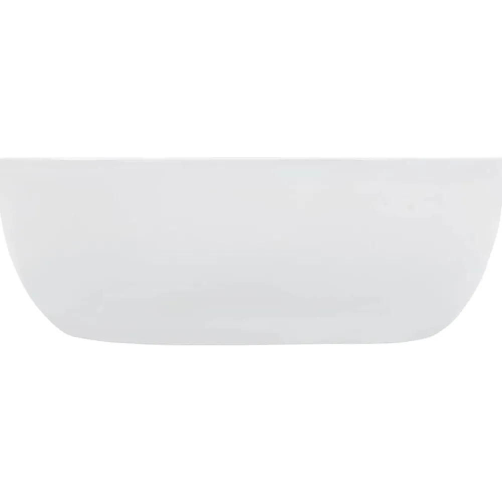Plomberie-vidaXL Lavabo 42,5x42,5x14,5 cm Céramique Blanc