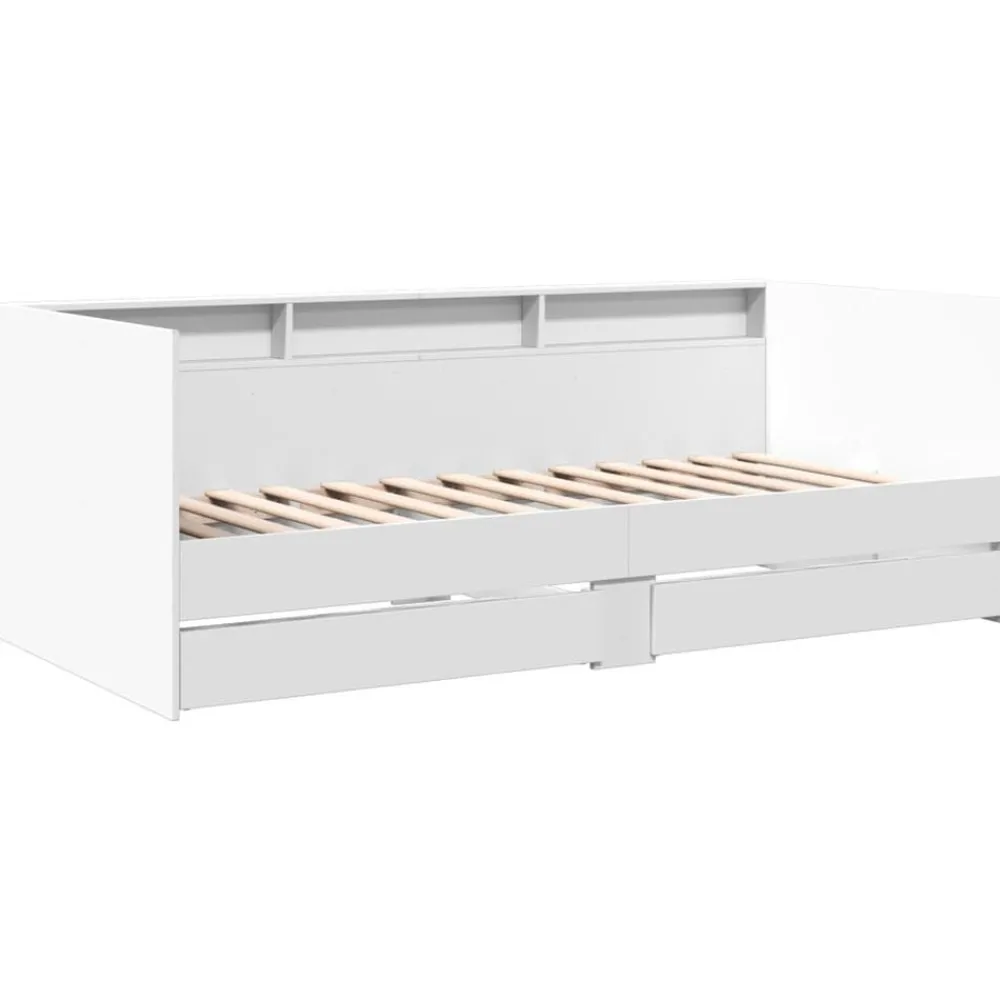 vidaXL Lit de jour avec tiroirs sans matelas 100x200 cm