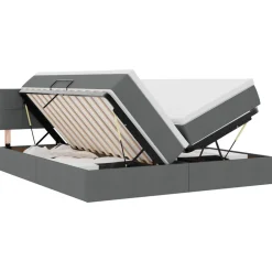 vidaXL Lit de Rangement 180 x 200 cm Cuir synthétique