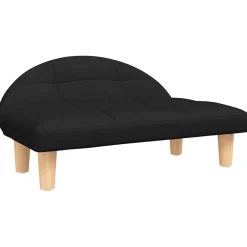 Articles Pour Animaux De Compagnie-vidaXL Lit pour chien 70x52x30 cm tissu Noir