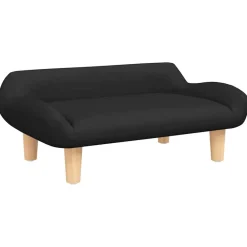 Articles Pour Animaux De Compagnie-vidaXL Lit pour chien 70x40x24 cm tissu Noir