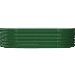 vidaXL Lit surélevé de jardin Acier galvanisé 152x80x36 cm