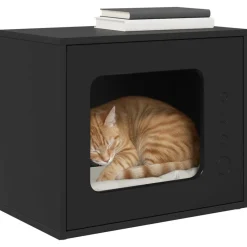 vidaXL Maison pour chat 51 x 30 x 42,5 cm Bois d'ingénierie