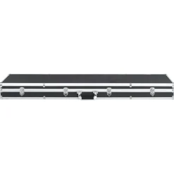 Pour Adultes-vidaXL Mallette pour arme à feu 134 x 35 x 12 cm Aluminium Noir